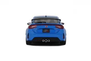 HONDA CIVIC TYPE R RACING/BOOST BLUE PEARL 2022 OttO mobile 1:18 Resinemodell (Türen, Motorhaube... nicht zu öffnen!)